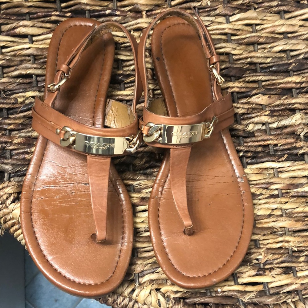 Women’s size 6 coach sandals